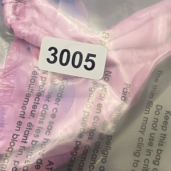 New! Frankie's Bikinis Pink Purple Floral Thin Side Straps Bikini Bottom 3005 - Picture 8 of 8